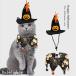  шляпа + шарф Halloween преображение собака для кошка Chan шляпа ошейник для кошки палантин аксессуары Рождество для домашних животных шляпа костюмированная игра товары для домашних животных симпатичный прогулка фотография память 