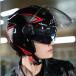 ��PayPay�� �W�F�b�g�w�����b�g �o�C�N�w�����b�g Helmet �_�u���V�[���h �j�����p ���X�w�����b�g �n�[�t�w�����b�g ���h���V�[���h 3C�F�؍ς� �֘A�摜1