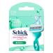 ( post mailing )( Schic ) hydro silk sensitive . for razor 3 piece insertion 