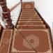  цветочный принт лестничный коврик лестница скольжение прекращение коврик толстый предотвращение скольжения складывать искривление . звукопоглощающий звукоизоляция модный домашнее животное . свет тип пожилые люди пара охлаждение / переворачивание предотвращение царапина предотвращение ..... ощущение . добрый 