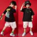  Kids танцевальный костюм hip-hop Корея ребенок одежда HIPHOP jazz Jazz Dance stage костюм мужчина тренировка надеты спортивная форма Dance одежда презентация верх и низ в комплекте футболка брюки 