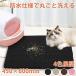  cat sand mat cat toilet mat sand stone chip .. prevention toilet seat 45×60cm pink 10 pieces set (B)