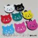  identification tag light weight plate telephone number small size dog cat name acrylic fiber made color cat face 