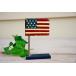  садоводство смешанные товары american флаг подставка Anne to Stella из дерева дисплей american Country смешанные товары Old g грузовик 
