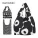 параллель импортные товары marimekko Marimekko smartbag mini unikko Smart сумка Mini морской еж ko эко-сумка compact черный цветочный принт Logo 048854 091492 091493