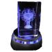  crystal 3D Laser скульптура тысяч рука . звук .LED 4 цвет люминесценция шт. комплект 