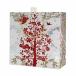 The Gift Wrap Company [ Рождество ] подарок сумка ( белый × красный tree )