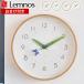  настенные часы модный Lemnos Lem nos... дерево. часы настенные часы часы орнамент сделано в Японии новое здание праздник . перемещение праздник . Северная Европа ребенок часть магазин подарок симпатичный божьи коровки 