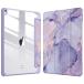Fintie iPad Air 2019 кейс iPad Air3 10.5 дюймовый / iPad Pro 10.5 2017 прозрачный задний покрытие 