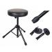  барабан стул стул - барабан s заем барабанная табуретка 3 ножек модель складной мебель исполнение устойчивость частота Drams черный el-dramchair