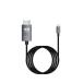 USB C to HDMI изменение кабель USB 3.1 Type C to HDMI кабель изменение кабель 4K 60Hz высокое разрешение звук * изображение телевизор 2m