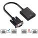 VGA изменение адаптер VGA to HDMI изменение разрешение 1080P видео PC проектор дисплей TEC-VGAHDMI3D