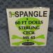 G561-0460FT DOLLS/STERLING ¾CLUB SPANGLE NUMBER 4 FOUREP(ʥ)