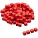  красный 10mm из дерева Cube ( примерно 150 шт )