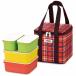  Thermos коробка для завтрака Family свежий ланч box 2.7L красный DJF-2800 R