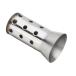  мотоцикл выхлоп muffler наружный диаметр 51mm нержавеющая сталь сталь мотоцикл глушение контейнер шум снижение регулировка возможность удален возможность выхлоп дефлектор громкость регулировка мотоцикл двигатель детали 