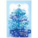 Hallmark( отверстие Mark ) отверстие Mark Рождество карта музыкальная шкатулка карта crystal голубой tree 826512