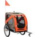  домашнее животное прицеп велосипед прицеп велоспорт для домашнее животное мотоцикл Cart собака выход небеса промежуток ( orange, 137X73X90CM)