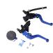  different body master cylinder brake clutch holder re bar set all-purpose goods CBR PCX NSR NINJA Monkey ( blue )