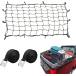  cargo net 90x120cm car luggage net roof load tightening belt attaching 2.0m 2 ps luggage falling prevention MDM( 90cmx120cm)