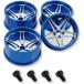  Mini 4WD для легкосплавные колесные диски 4 шт. комплект двойной 5 спица low высота шина для ( голубой )
