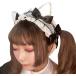  головной убор лента-ободок симпатичный костюмированная игра чёрный цвет ( черный )