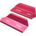  radiator cover guard left right set aluminium air diffuser KRB216( red )