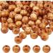 120 шт из дерева бисер дерево бисер год колесо Brown дыра 2~3.5mm круг DIY для рукоделие сопутствующие товары ювелирные изделия для (10mm)