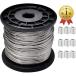 [Yahoo! ranking 1 rank go in .] wire rope diameter 1.5mm length 50M stainless steel clotheshorse rope ( 1.5mmx50m 50 piece )