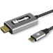 �y�݊��i�z USB Type C to HDMI �ϊ� �P�[�u��1M�SK 60Hz���𑜓x Thunderbolt 3(1M)