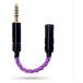  изменение кабель баланс соединительный кабель Jack 4.4mm. высшее мужской > три высшее ( 4.4mm. высшее ( мужской )-- 3.5mm три высшее ( женский ))