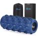 .. Release real power .. crack not foam roller 500KG withstand load stretch roller ( blue, 32x12.5x12.5CM)