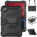 for Lenovo Tab B11/K11/M11 кейс 2024 ударопрочный авторучка место хранения ( черный, Lenovo Tab B11)