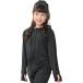 Rush Guard Kids купальный костюм контакт охлаждающий Q-MAX UPF50+ UV cut лето легкий ( черный / простой упаковка версия, 110-120)