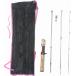 Fuji производства гид 4.6 футов Pack Rod 4 деталь XUL..(Fuji производства гид 4.6ft Bait Pack Rod, 4.6ft)