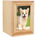  домашнее животное домашний алтарь .. inserting фотография рама имеется memorial box собака кошка .. шт. праздник . из дерева ( натуральный, 3 размер )