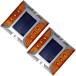 LED �\�[���[ ���C�g 2�Z�b�g �p�[�L���O�u���b�N ���H�e(03.�C�G���[�i�펞�_���j,  102mmx105mmx20mm)