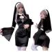 . дорога женщина костюм Halloween костюм маскарадный костюм si Star костюмированная игра 2 позиций комплект ( черный, L)