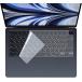 Macbook Pro/Air M2 M3 клавиатура покрытие Япония производитель товар JIS расположение 2021-2024 номер образца водостойкий выдерживающий мусор ( прозрачный )
