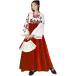  Taisho роман hakama костюмированная игра кимоно японский костюм японская одежда roli.ta культура праздник учебное заведение праздник Halloween ( красный, M размер )