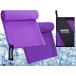  sport towel cooling towel 2 pieces set microfibre towel 40x80cm cool towel 30x80cm( purple)