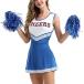 morytrade Cheer девушка костюмированная игра майка One-piece бонбон имеется ( голубой, M)