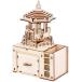 me Lee go- round music box ka Roo cell DIY construction kit solid puzzle wooden puzzle intellectual training toy present 