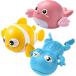  ванна развлечение ребенок игрушка zen мой приспособление веселый водные развлечения подарок Rainbow душ симпатичный дельфин + лягушка + рыба 3 позиций комплект 