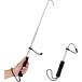  рыба gaff эластичный тип посадка gaff . выгода крюк compact shore jigging . рыбалка судно рыбалка ( серебряный, 88cm)