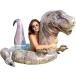  динозавр надувной круг float Dinosaur морская вода . бассейн для взрослых большой ( Brown,tilanosaurus)