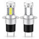 H3 H3C LED противотуманая фара клапан(лампа) левый правый 2 шт. комплект 2835SMD 14 лампа 12-24V машина * для мотоцикла MDM ( белый )