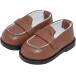  мягкая игрушка обувь Loafer 20cm соответствует кожа обувь кукла кукла надеты . изменение аксессуары MDM ( Brown, 5.5x3cm)
