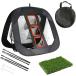  Golf approach тренировка сеть складной газонная трава салон наружный pitch nggolf pop up swing упаковочный пакет ( черновой газонная трава )