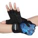 BEINGFIT тренировка перчатка .tore мужской женский нескользящий . сидэ ( blue black eiji, X-Small)